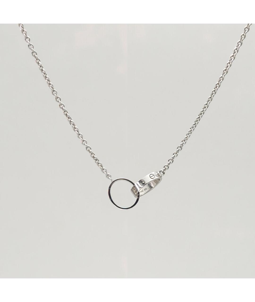 CARTIER Серебряная подвеска из белого золота, фото 3