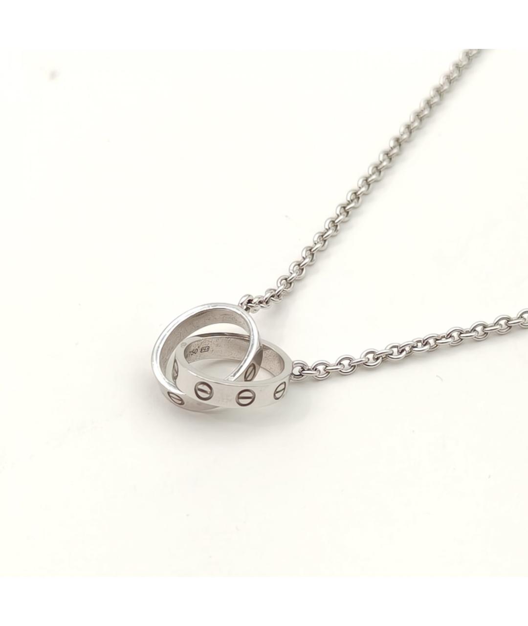 CARTIER Серебряная подвеска из белого золота, фото 4