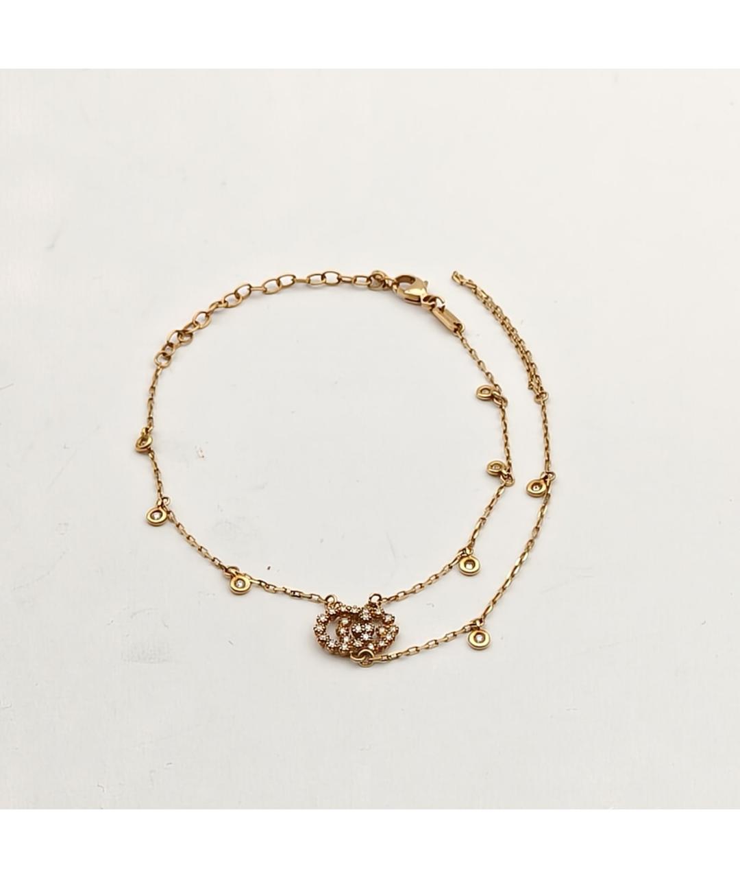 GUCCI Золотой браслет из желтого золота, фото 3