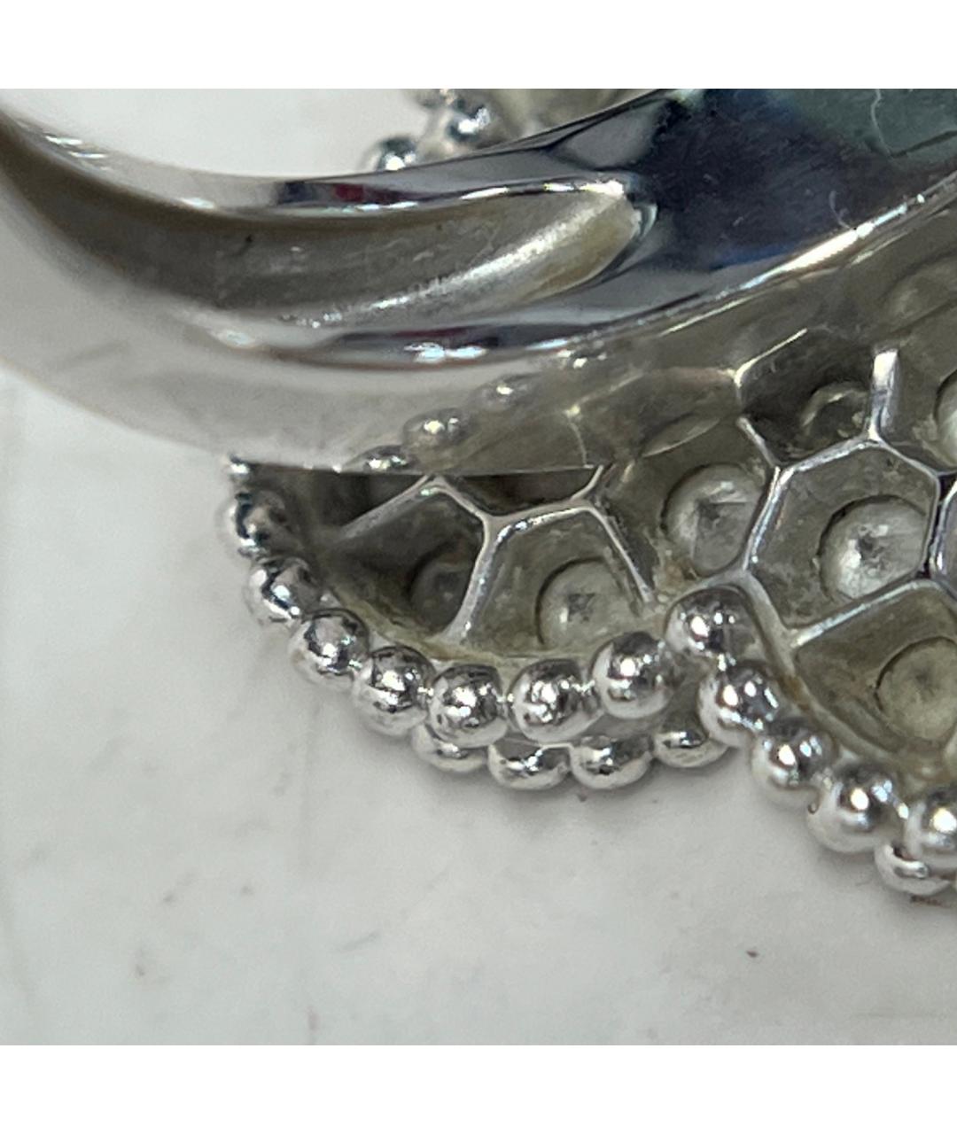 VAN CLEEF & ARPELS Серебряное кольцо из белого золота, фото 8