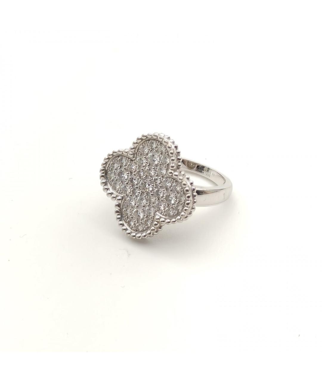 VAN CLEEF & ARPELS Серебряное кольцо из белого золота, фото 4