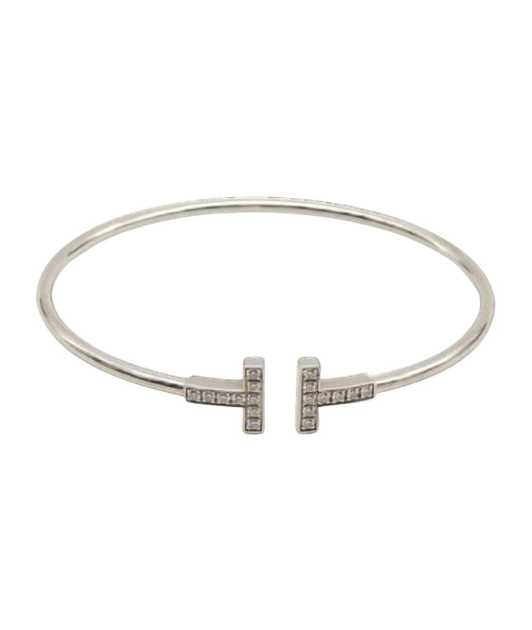 TIFFANY&CO Серебрянный браслет из белого золота, фото 1