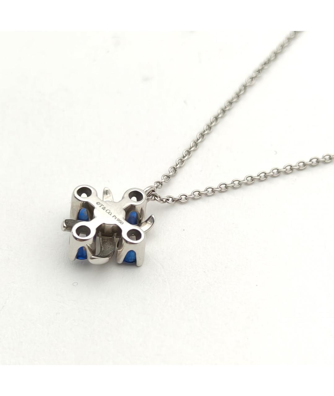 TIFFANY&CO Серебряная платиновая подвеска, фото 5