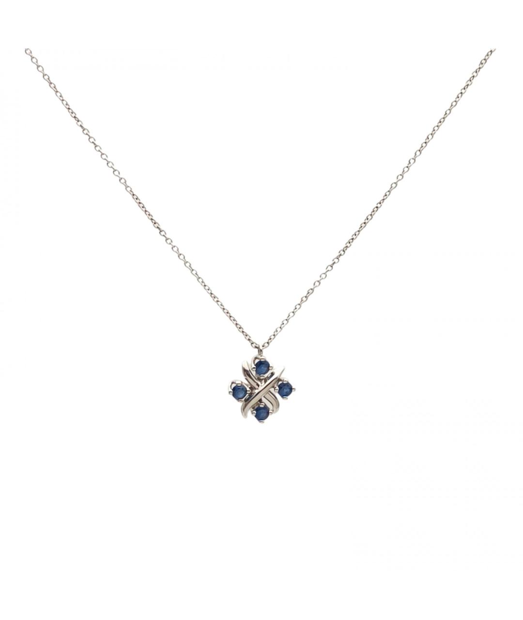 TIFFANY&CO Серебряная платиновая подвеска, фото 2