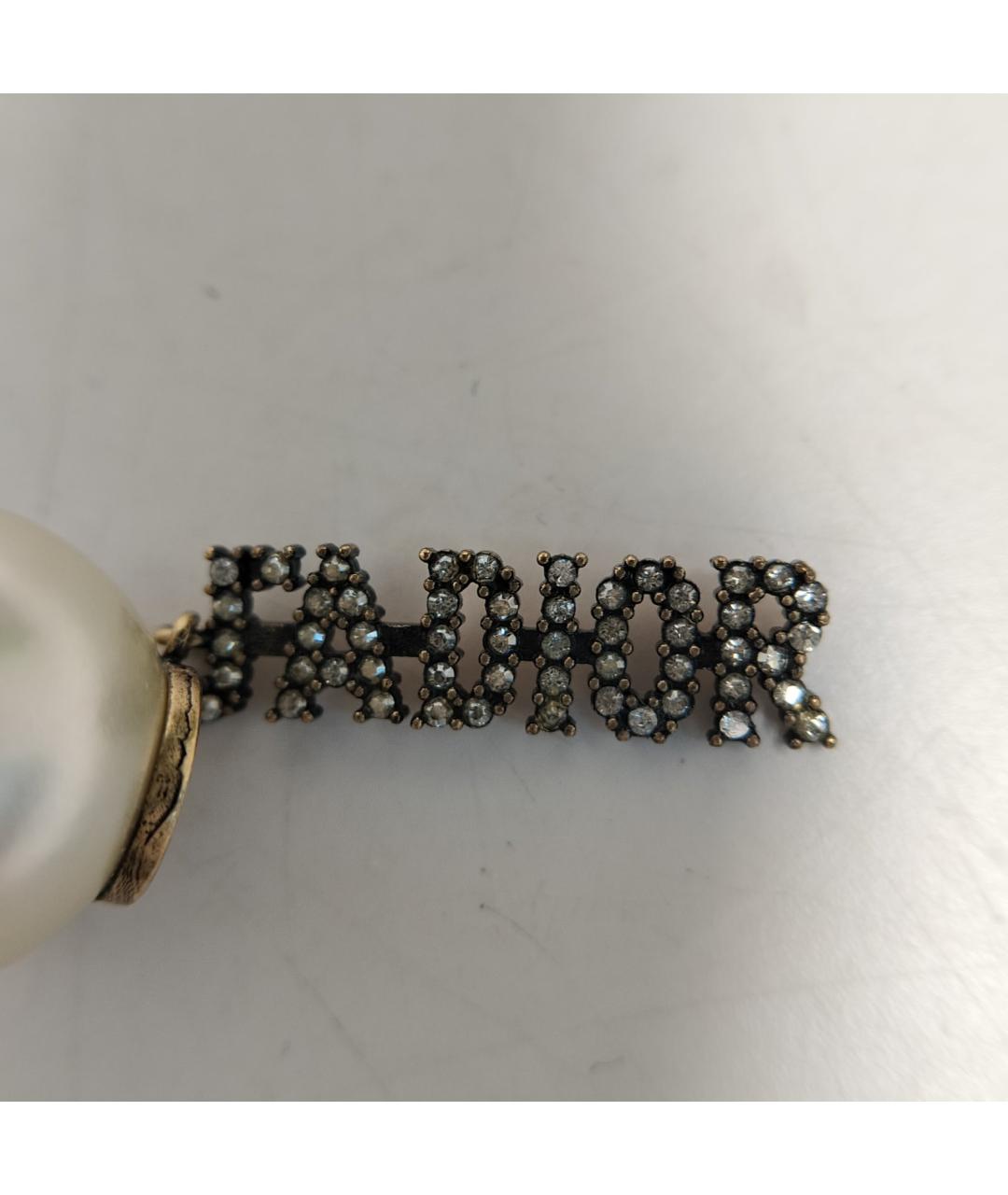 CHRISTIAN DIOR Металлические серьги, фото 9