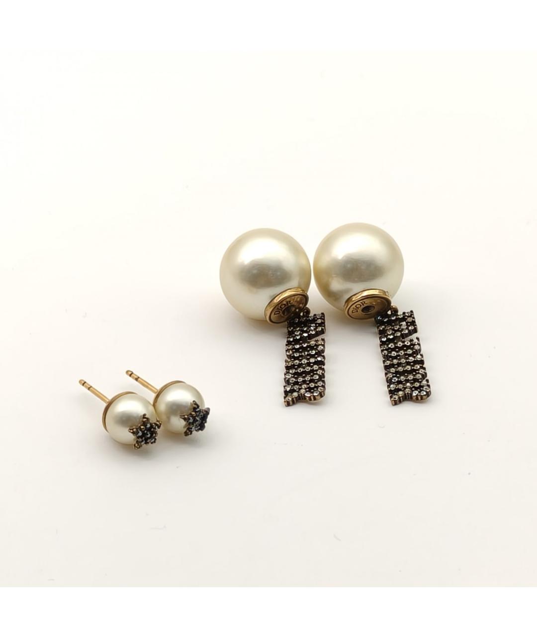 CHRISTIAN DIOR Металлические серьги, фото 7