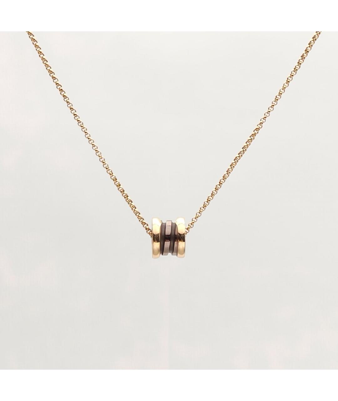 BVLGARI Золотая подвеска из розового золота, фото 3