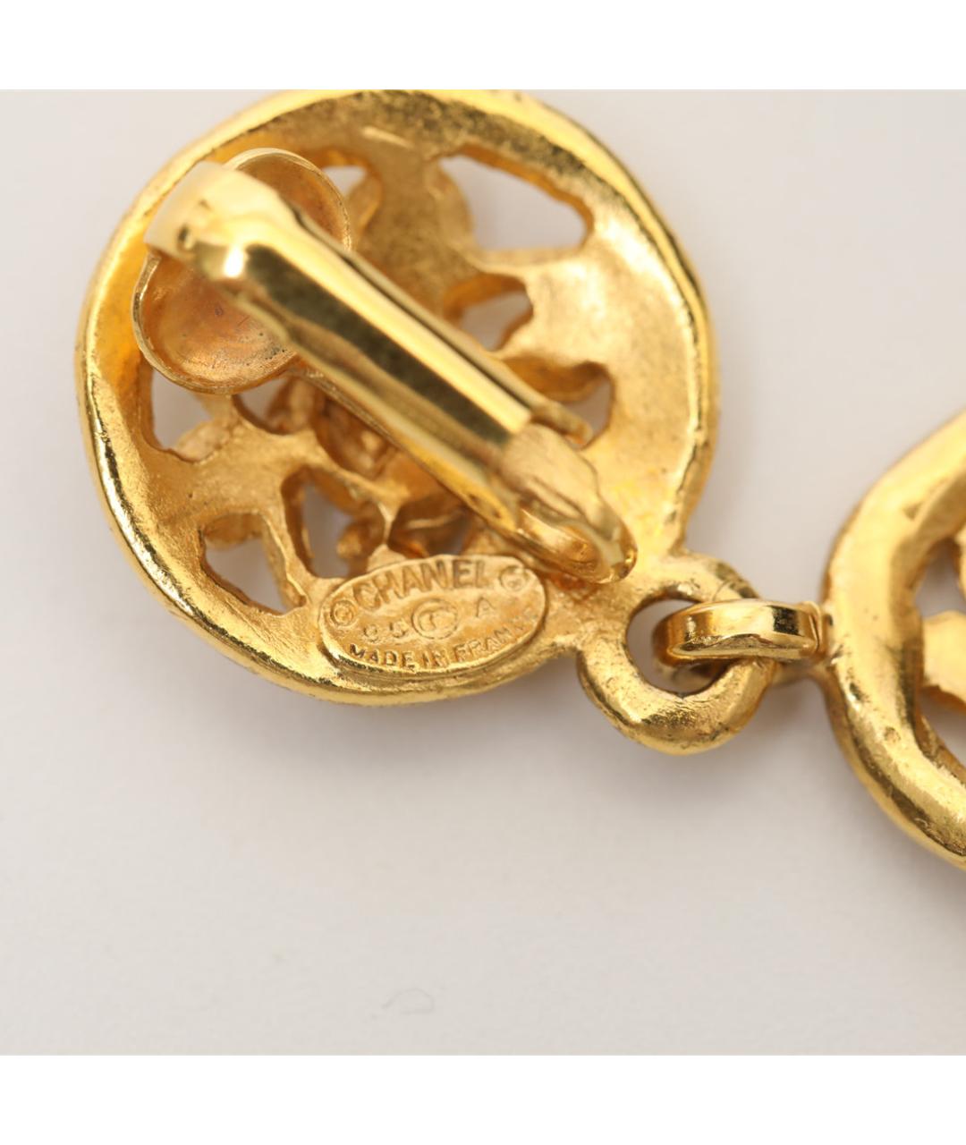 CHANEL Металлические клипсы, фото 6