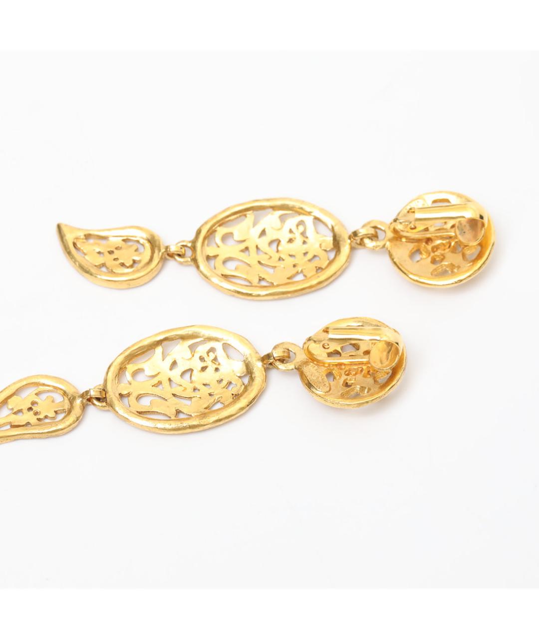 CHANEL Металлические клипсы, фото 5