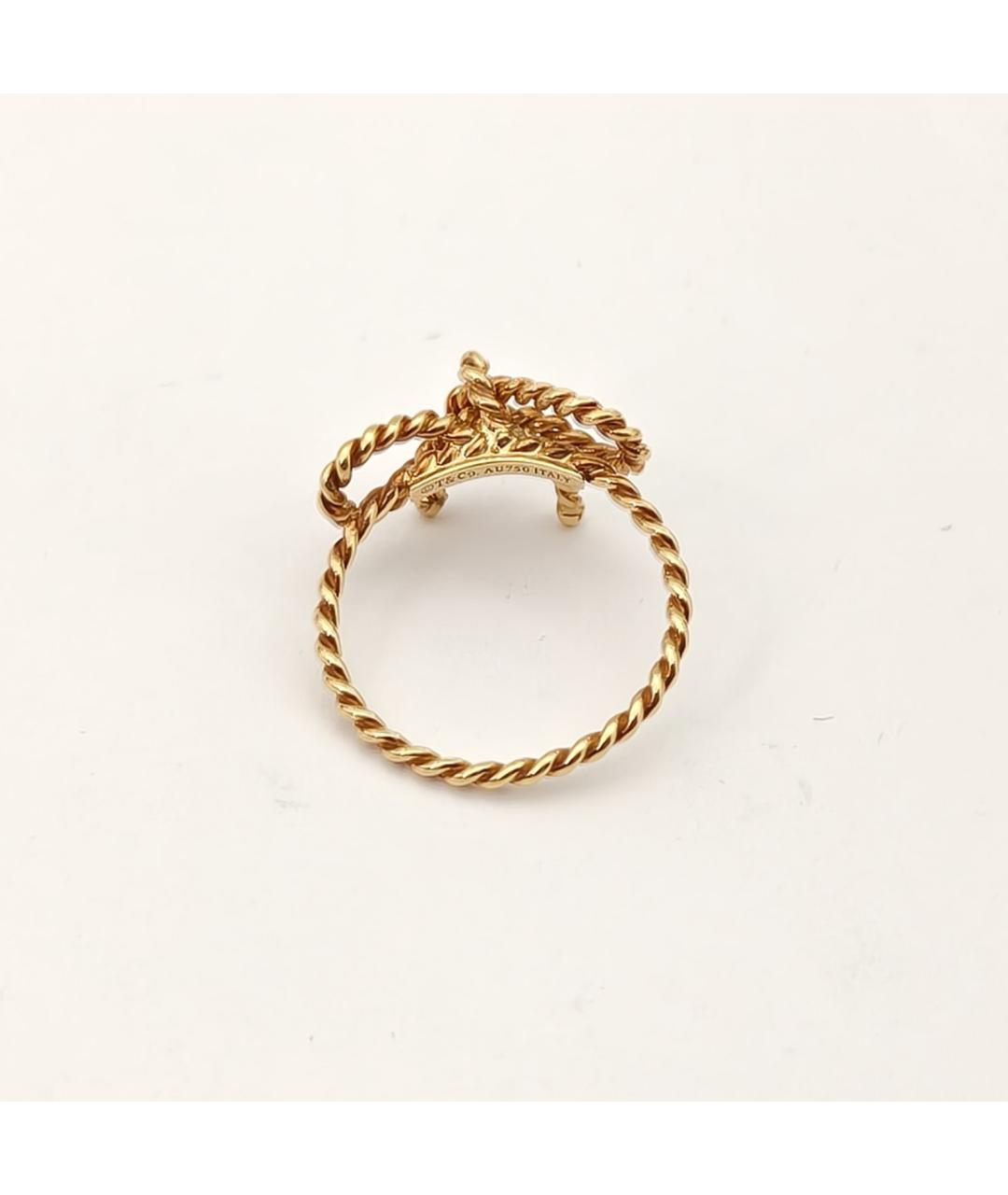 TIFFANY&CO Золотое кольцо из желтого золота, фото 5