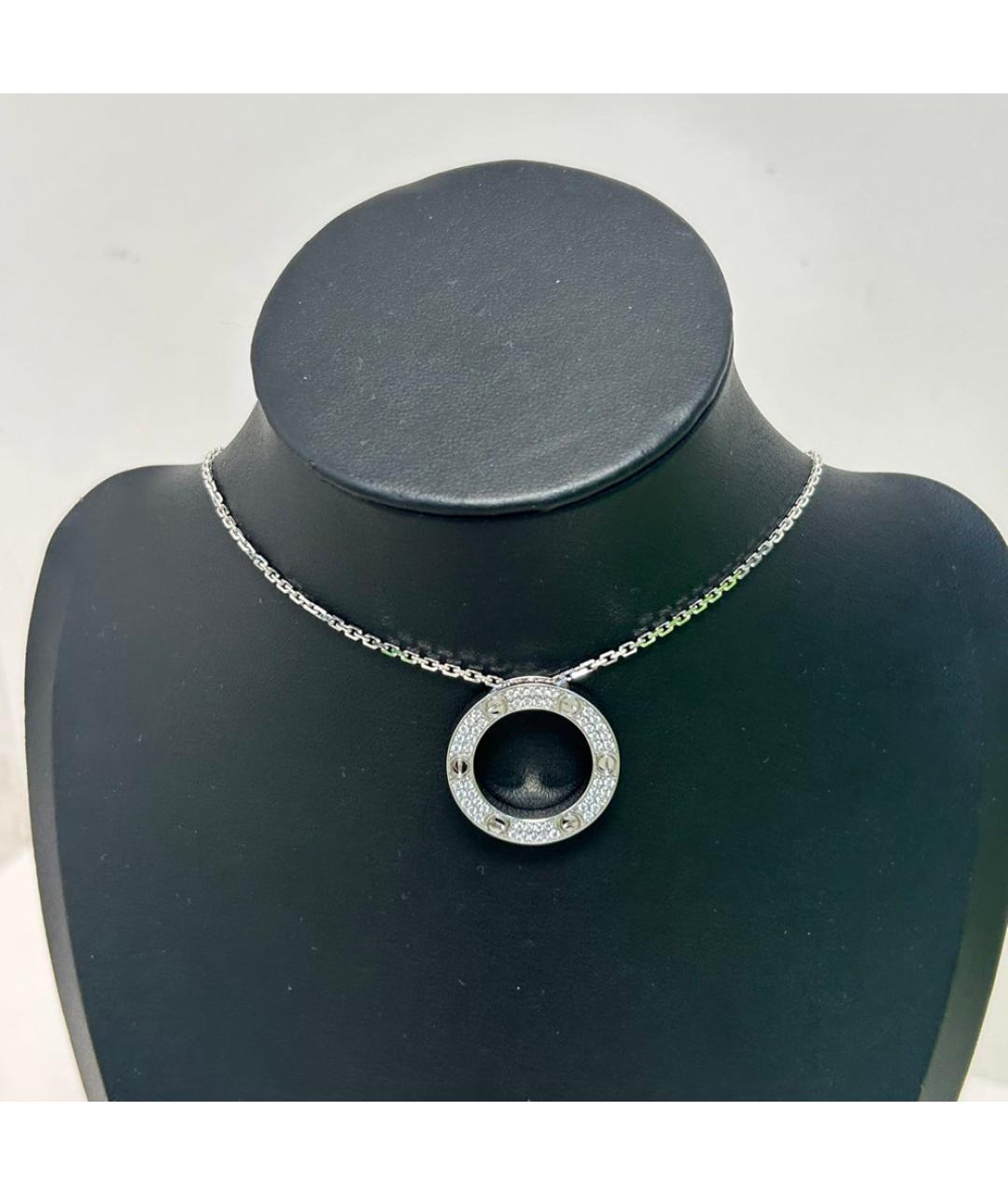 CARTIER Серебряная подвеска из белого золота, фото 8