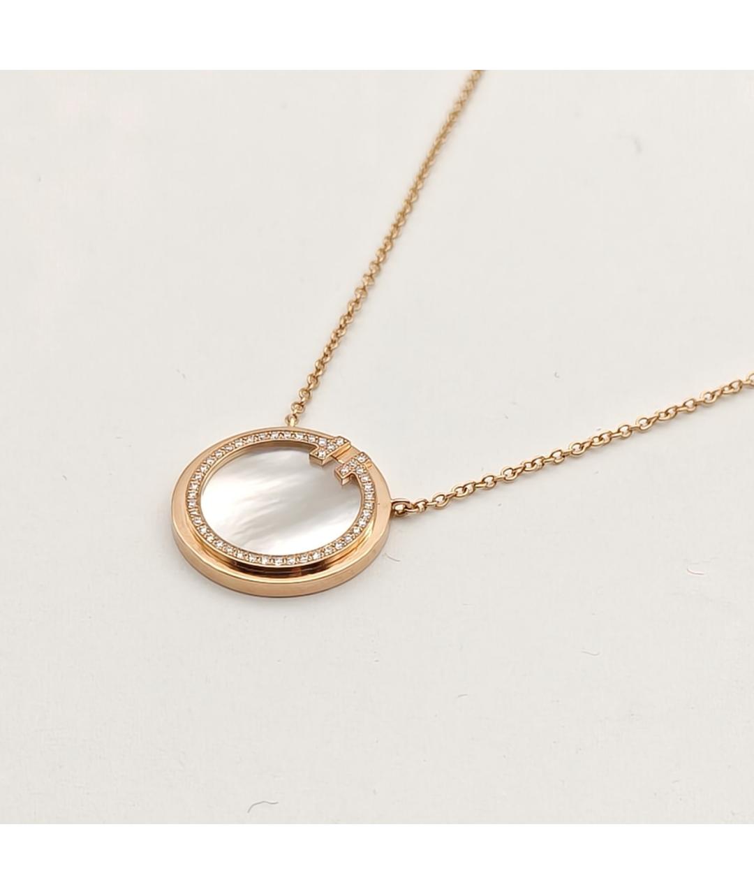 TIFFANY&CO Золотая подвеска из розового золота, фото 4