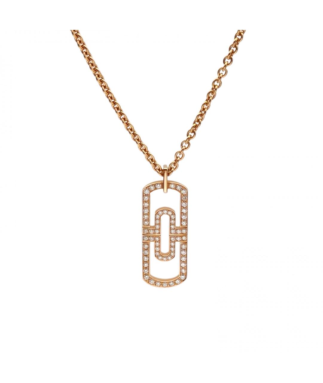 BVLGARI Золотая подвеска из розового золота, фото 2