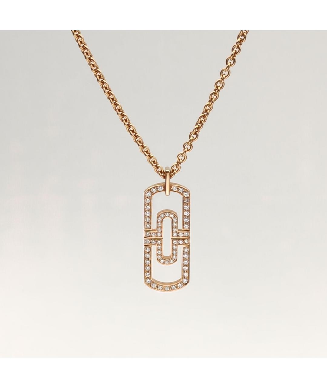 BVLGARI Золотая подвеска из розового золота, фото 3