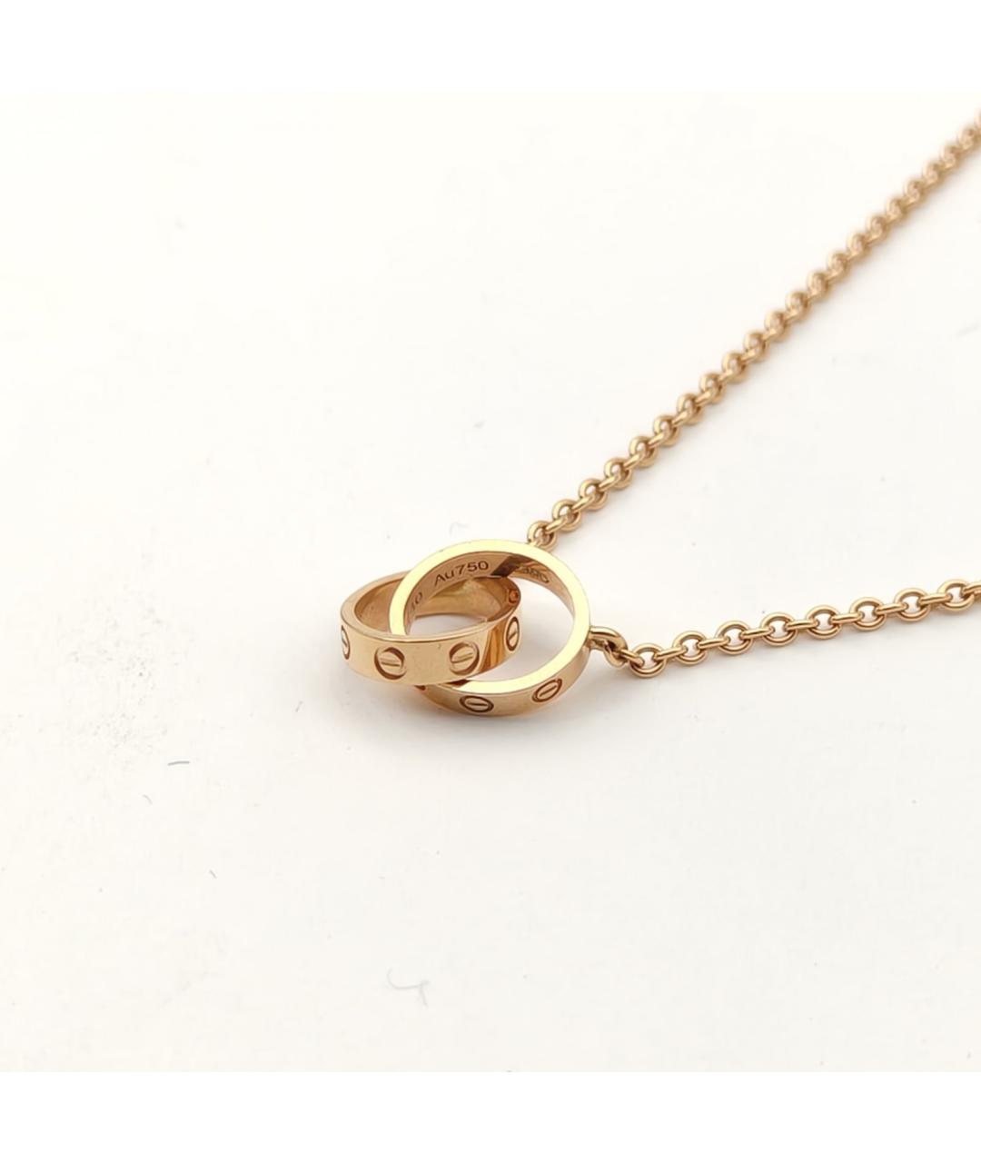CARTIER Золотое колье из розового золота, фото 5