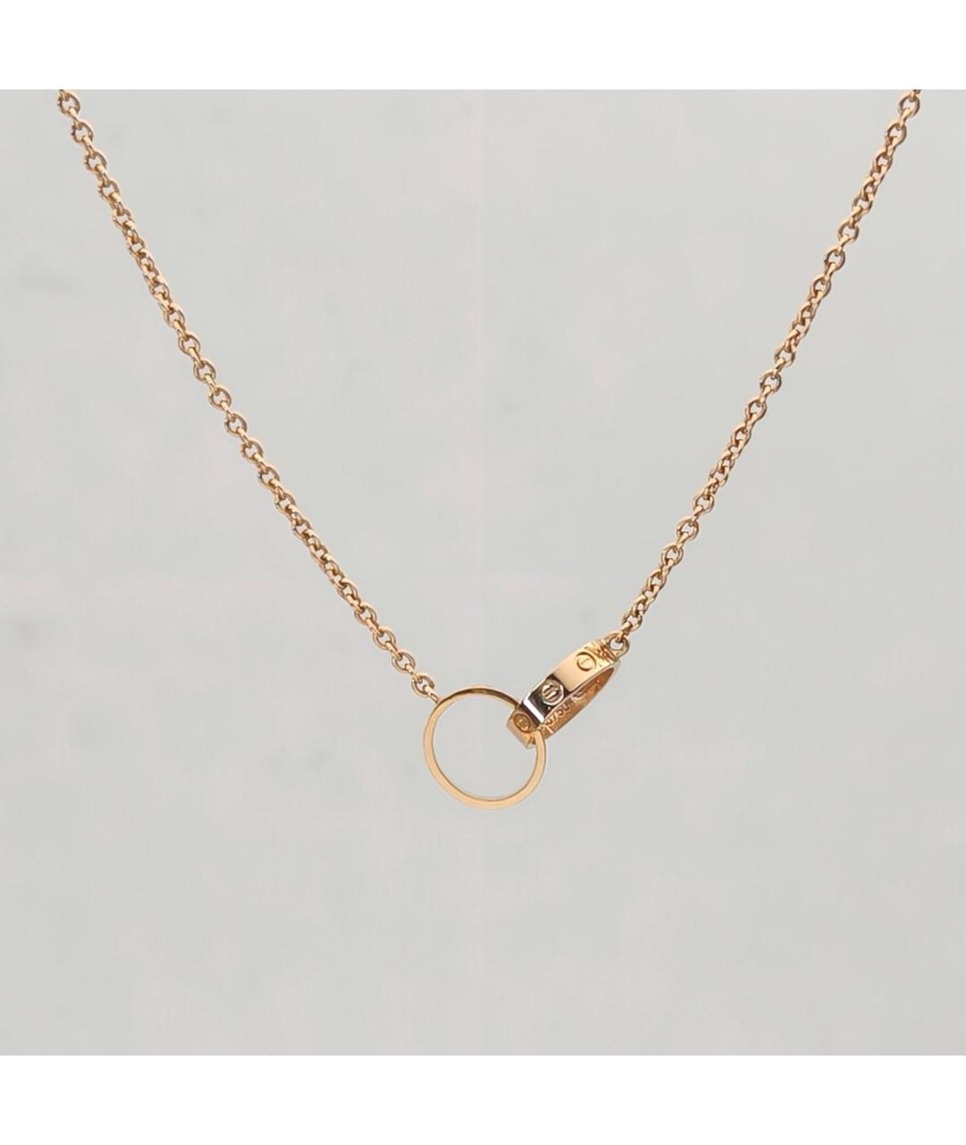 CARTIER Золотое колье из розового золота, фото 3