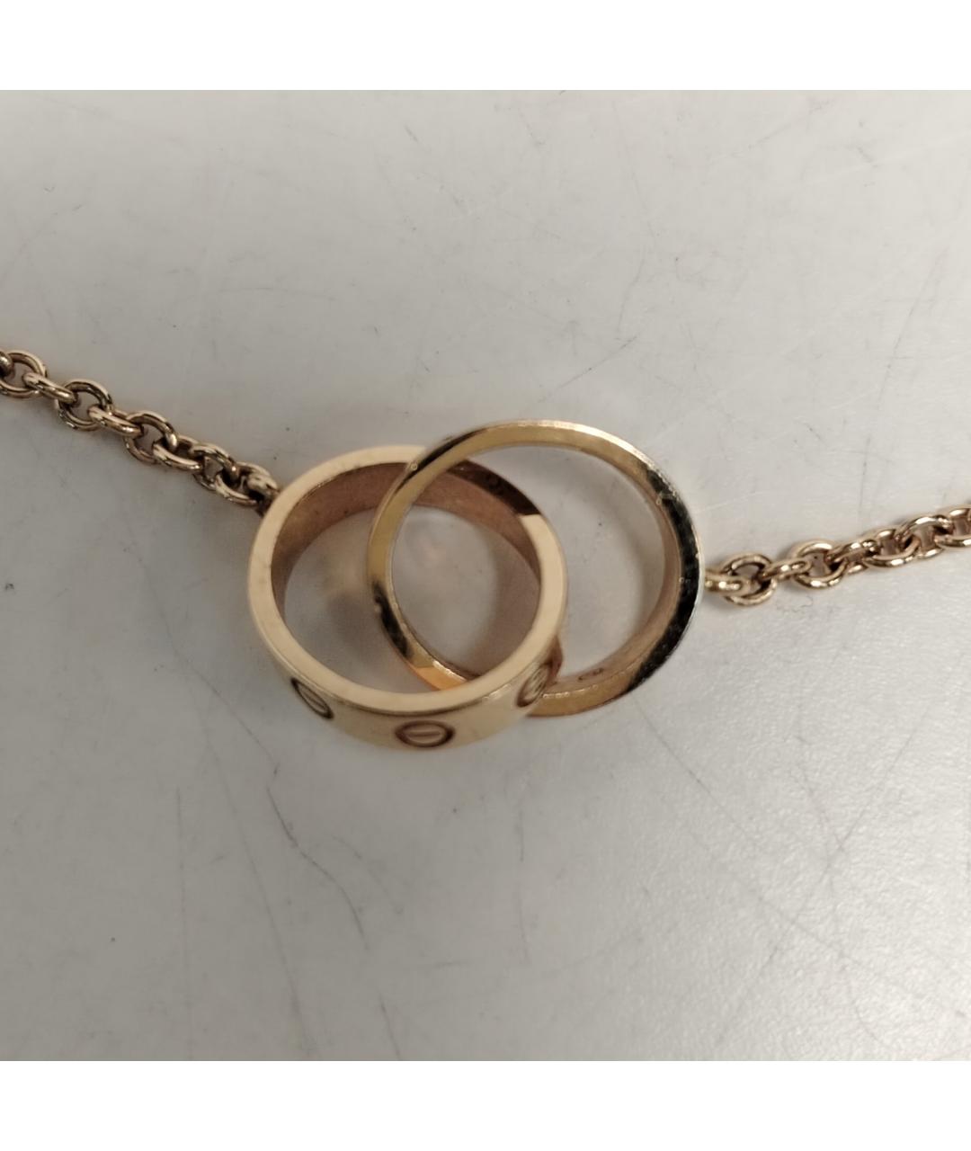 CARTIER Золотое колье из розового золота, фото 9