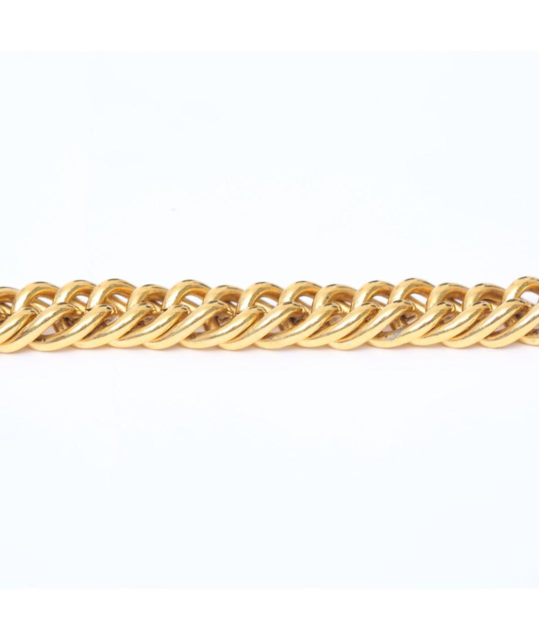 CHANEL Золотая металлическая подвеска, фото 5