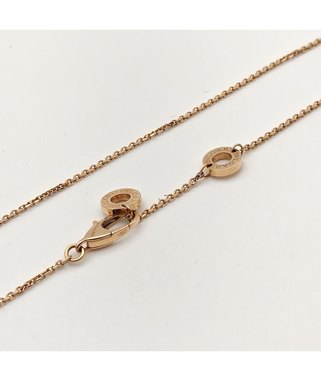 BVLGARI Золотая подвеска из розового золота, фото 6