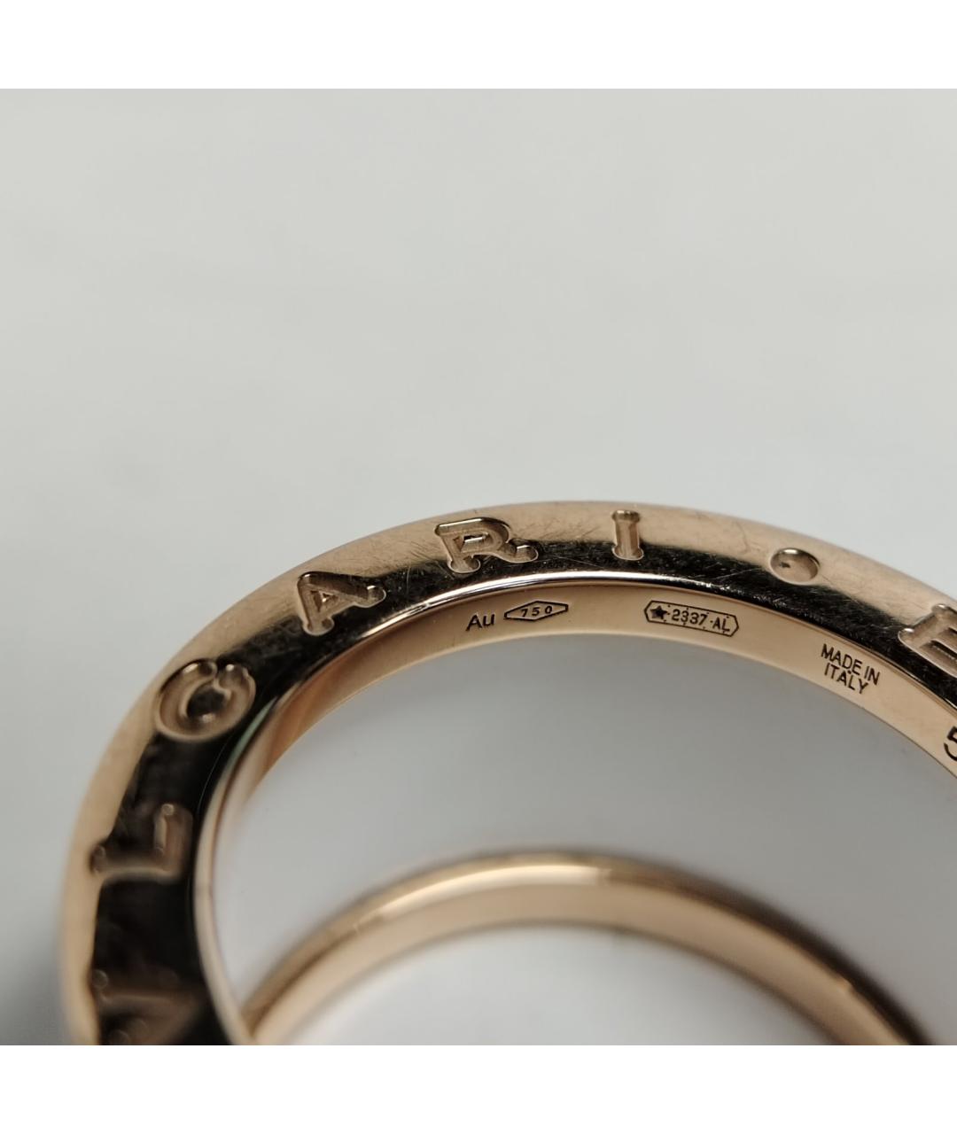 BVLGARI Золотое кольцо из розового золота, фото 7