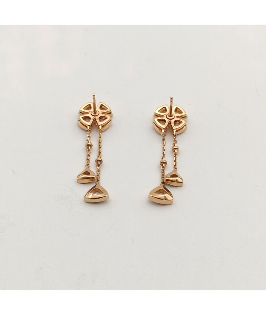 BVLGARI Золотые серьги из розового золота, фото 5