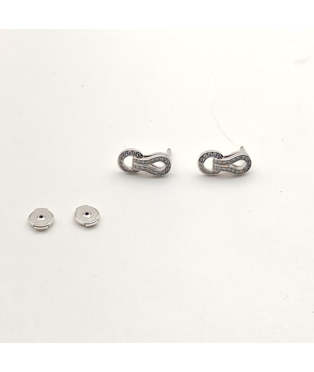 CARTIER Серебряные серьги из белого золота, фото 5