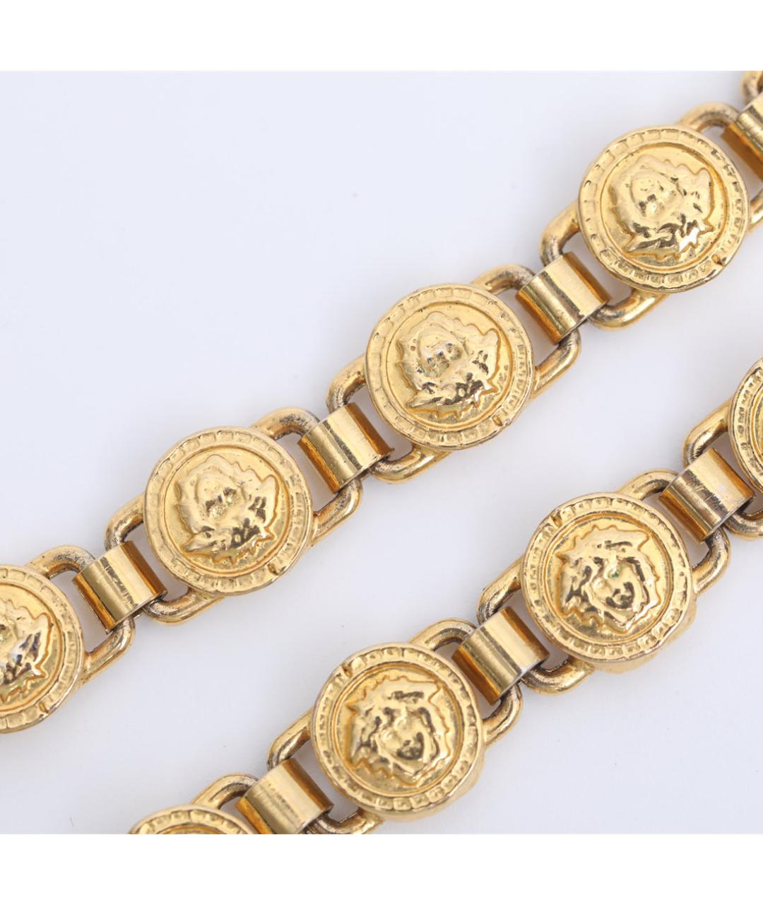 VERSACE Золотое металлическое колье, фото 5