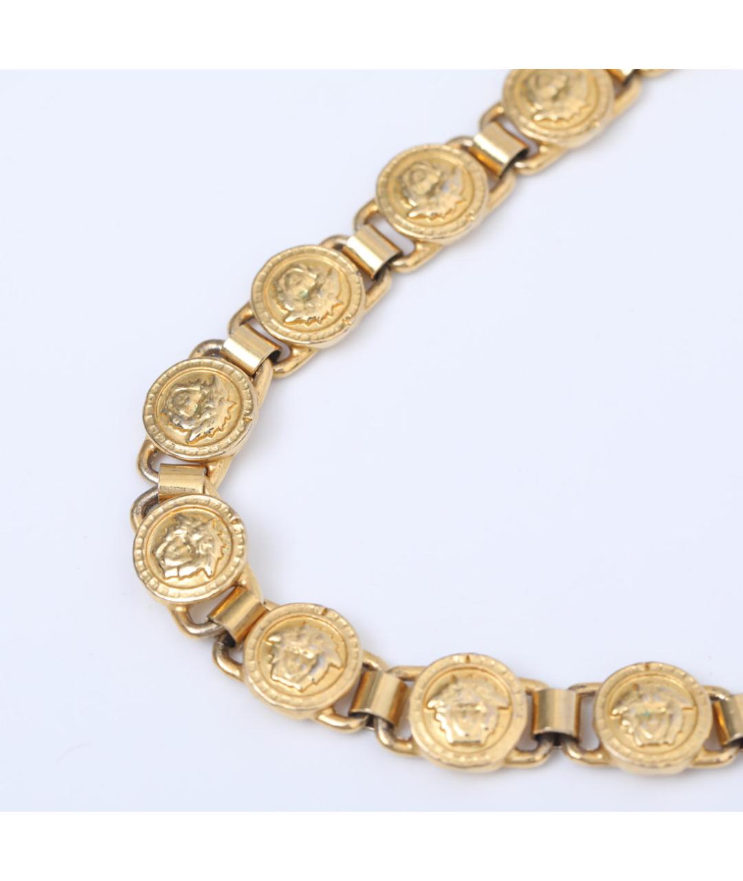 VERSACE Золотое металлическое колье, фото 3