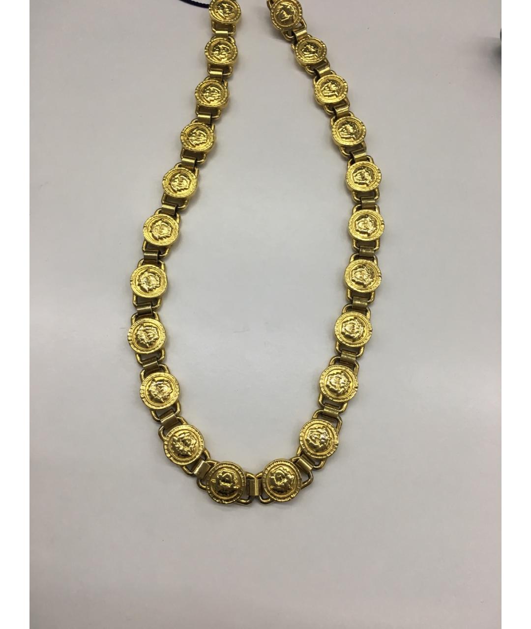 VERSACE Золотое металлическое колье, фото 8