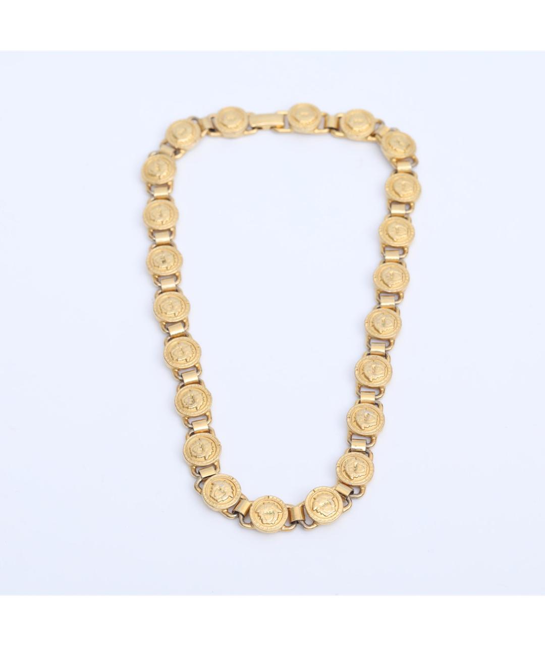 VERSACE Золотое металлическое колье, фото 7