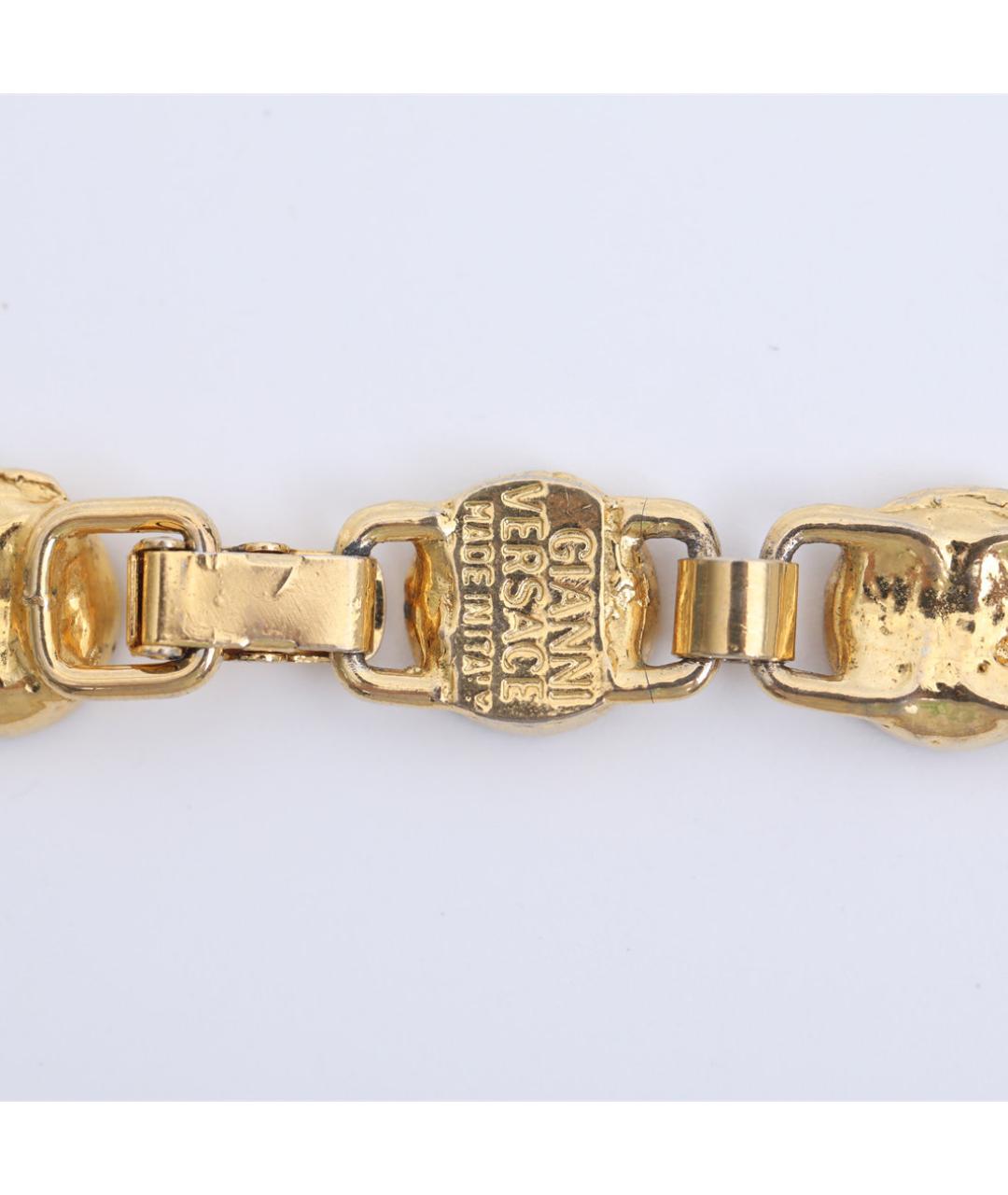 VERSACE Золотое металлическое колье, фото 6