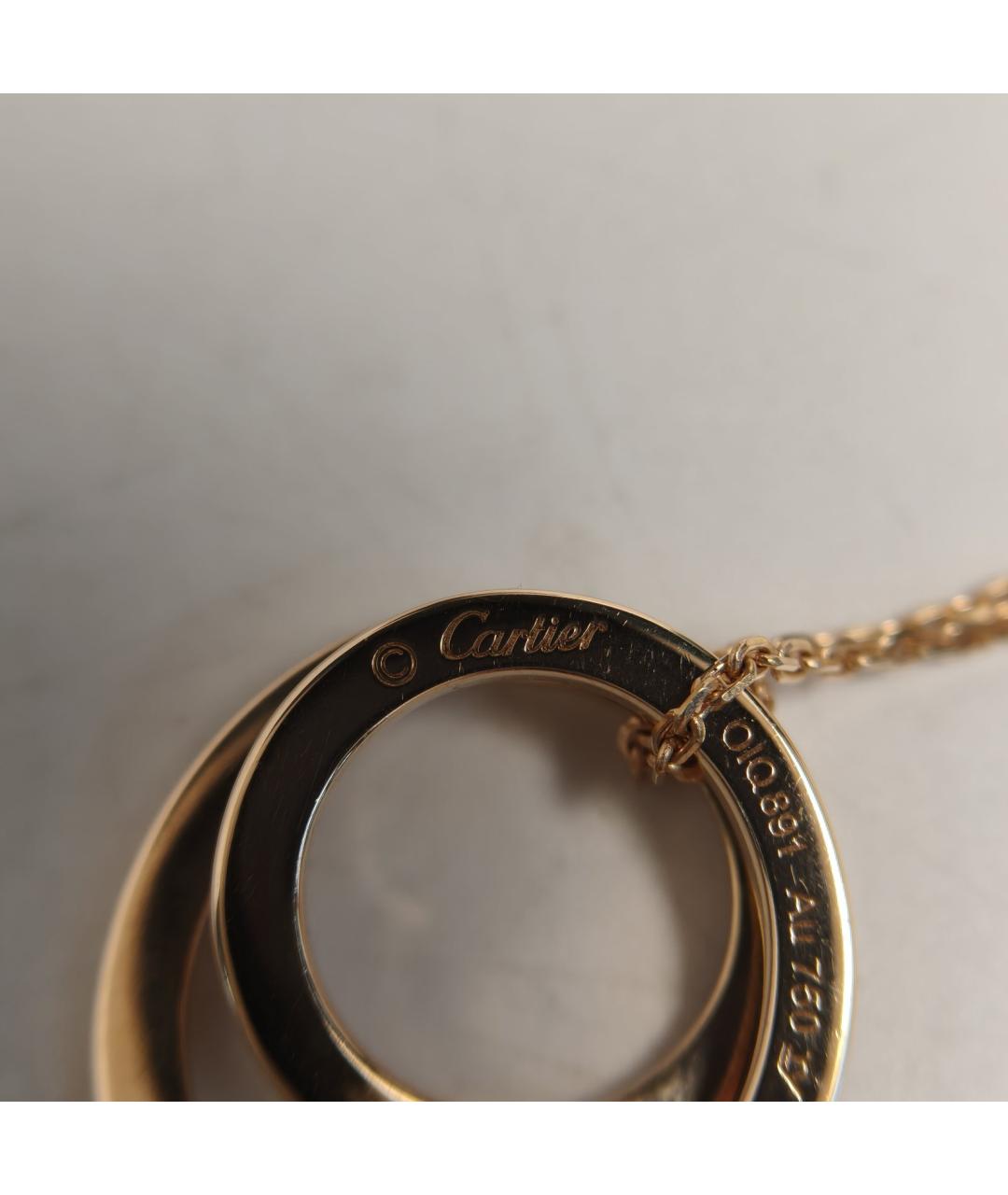 CARTIER Золотая подвеска из розового золота, фото 9