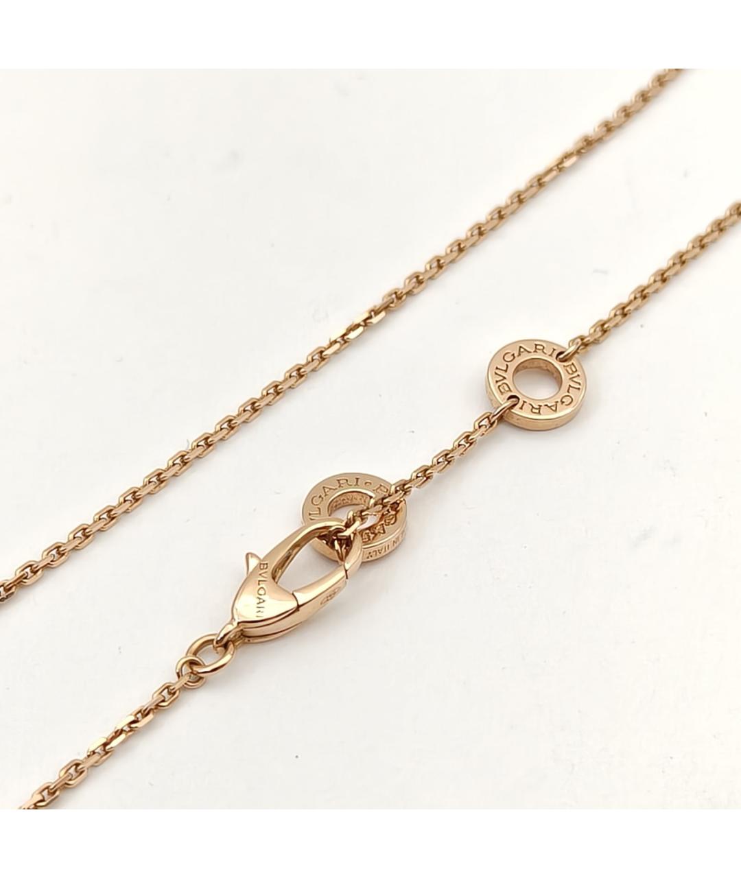 BVLGARI Золотое колье из розового золота, фото 6