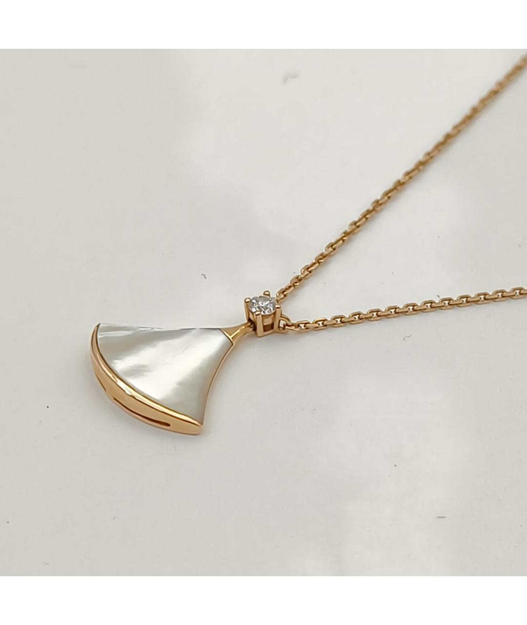 BVLGARI Золотое колье из розового золота, фото 4