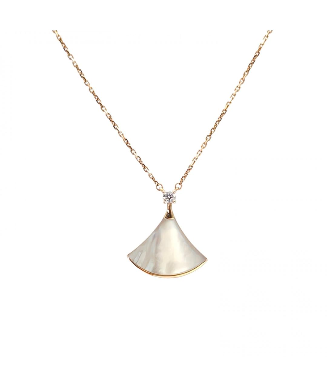 BVLGARI Золотое колье из розового золота, фото 2