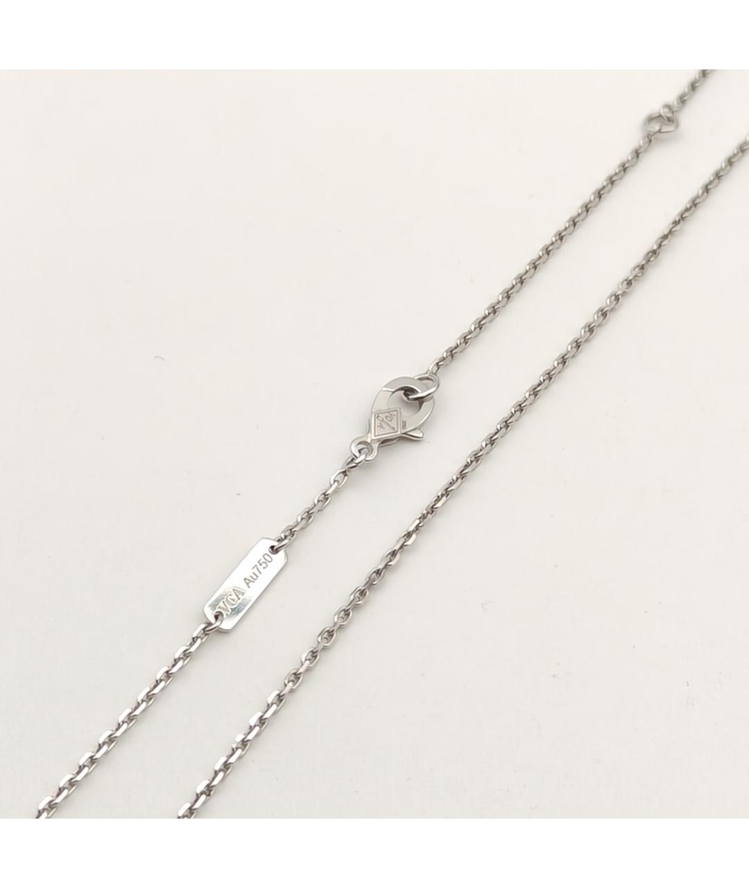 VAN CLEEF & ARPELS Серебряное колье из белого золота, фото 6