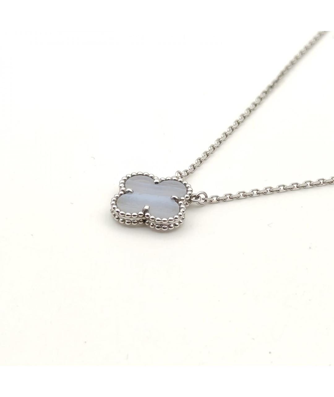 VAN CLEEF & ARPELS Серебряное колье из белого золота, фото 5