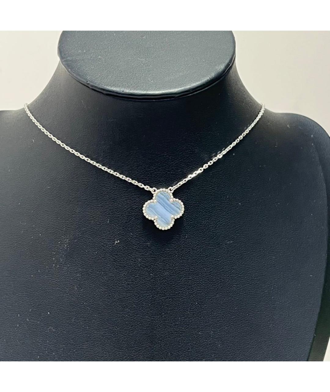 VAN CLEEF & ARPELS Серебряное колье из белого золота, фото 7