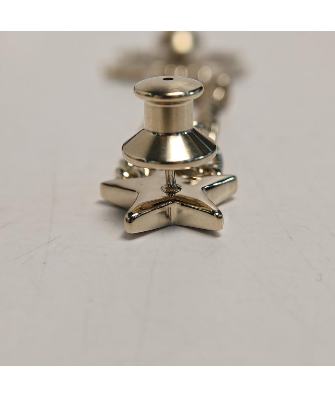 CHANEL Золотая металлическая булавка / брошь, фото 8