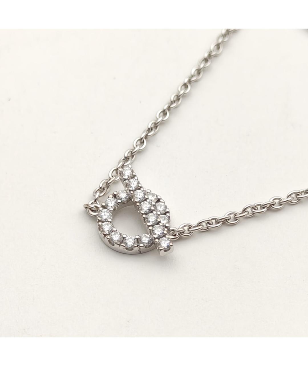 HERMES Серебрянный браслет из белого золота, фото 4