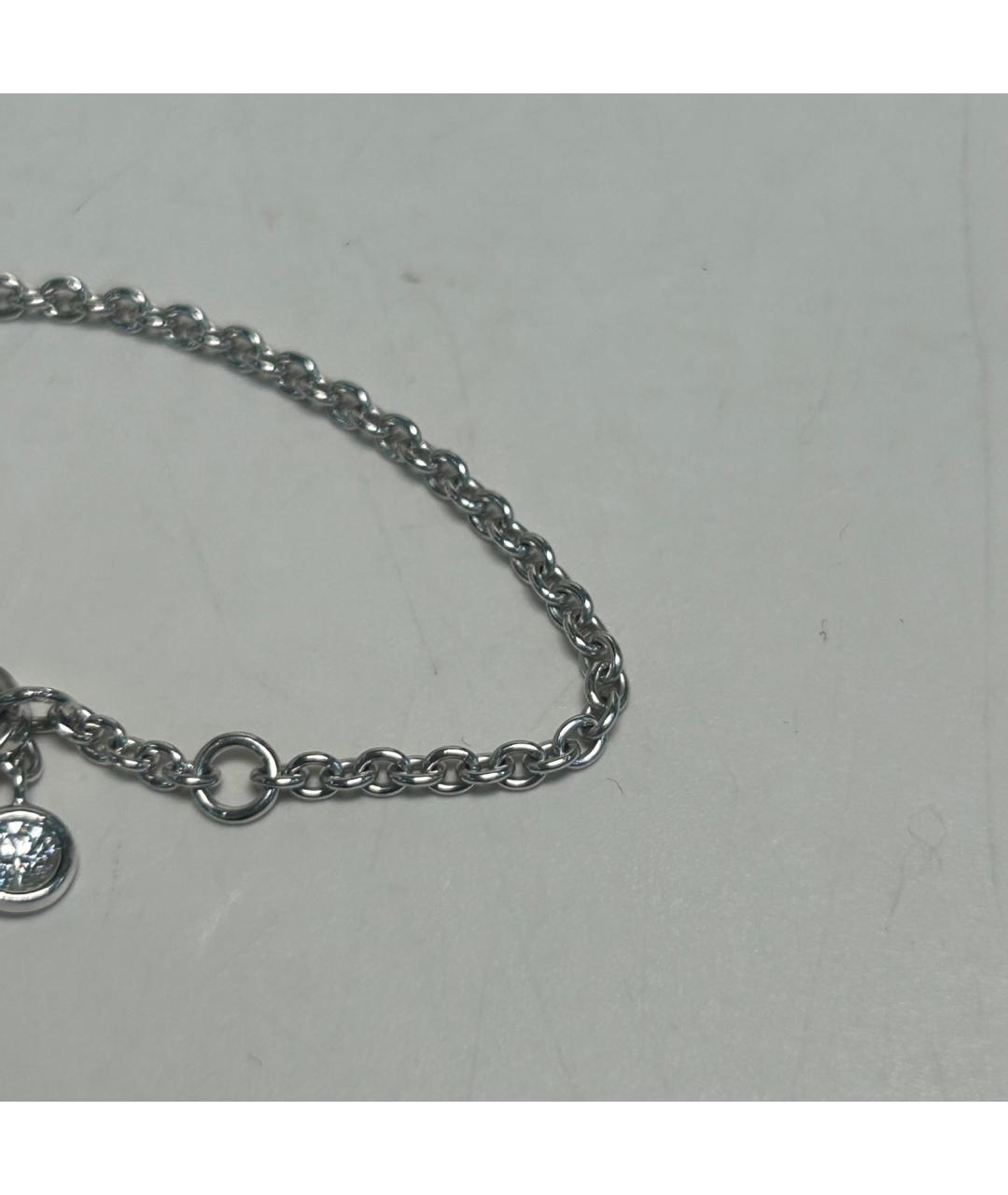 HERMES Серебрянный браслет из белого золота, фото 9