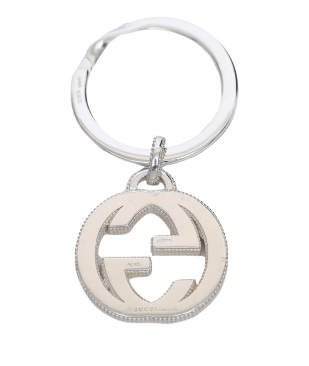 GUCCI Серебрянный брелок, фото 1