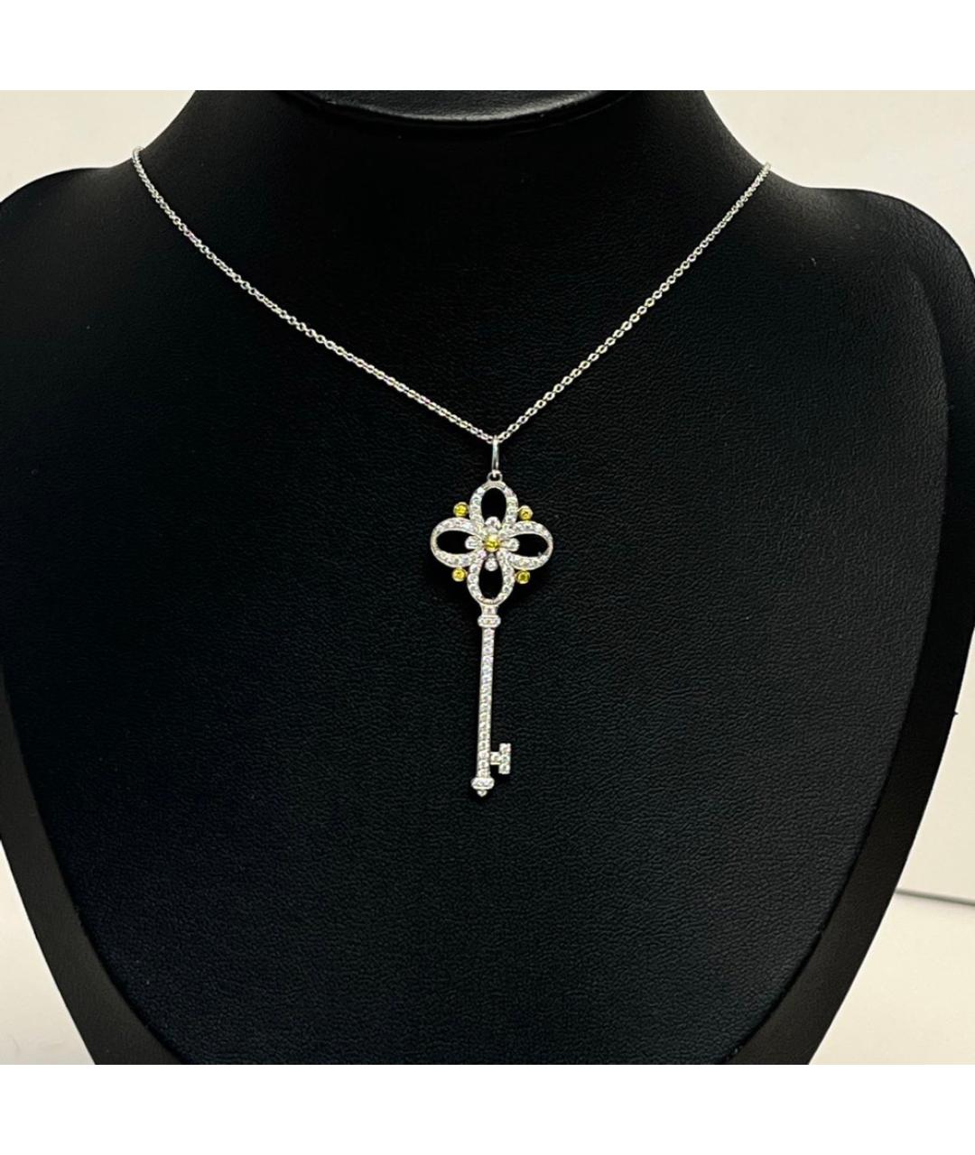 TIFFANY&CO Платиновая подвеска, фото 8