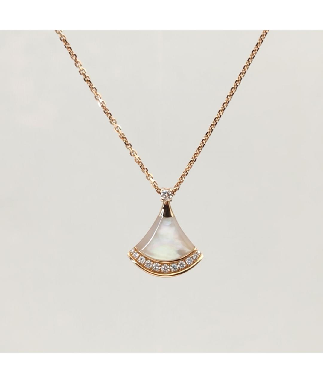 BVLGARI Золотая подвеска из розового золота, фото 3