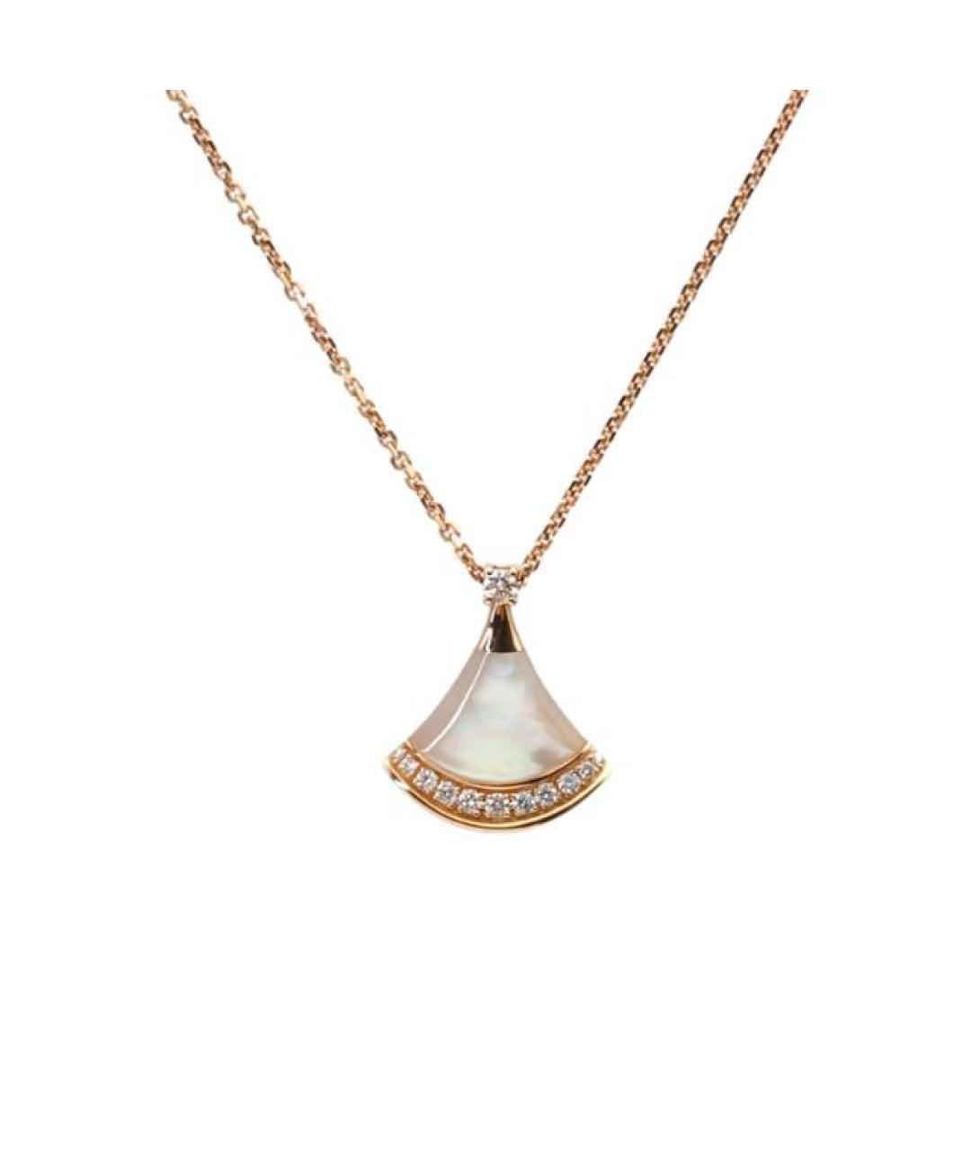 BVLGARI Золотая подвеска из розового золота, фото 1