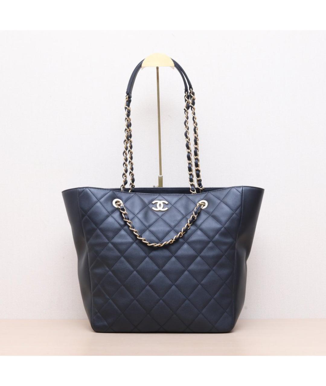 CHANEL Черная сумка тоут, фото 3