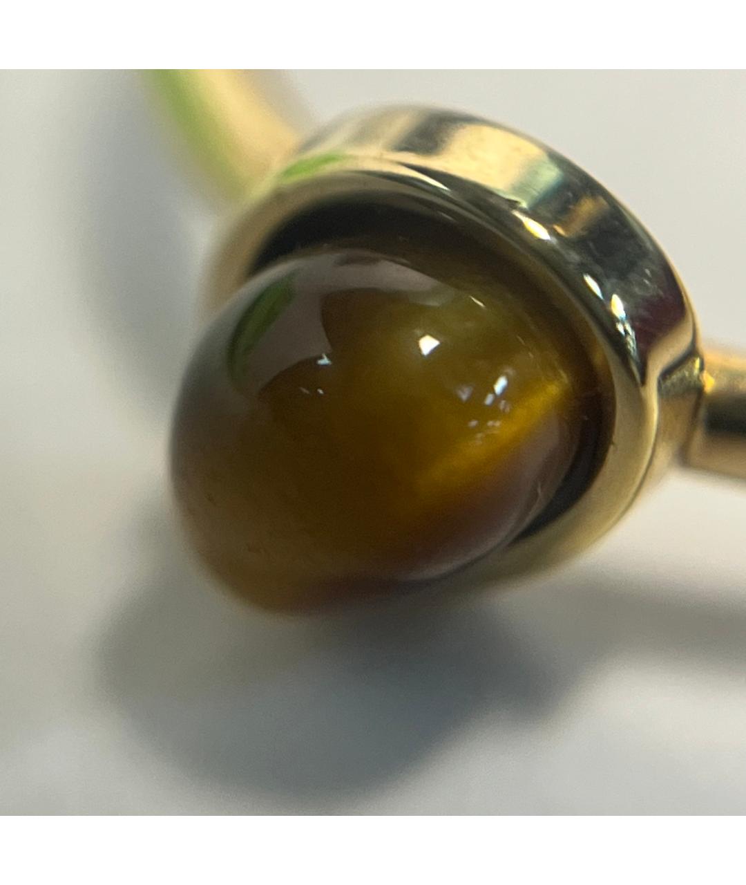 CELINE Золотое металлическое кольцо, фото 8