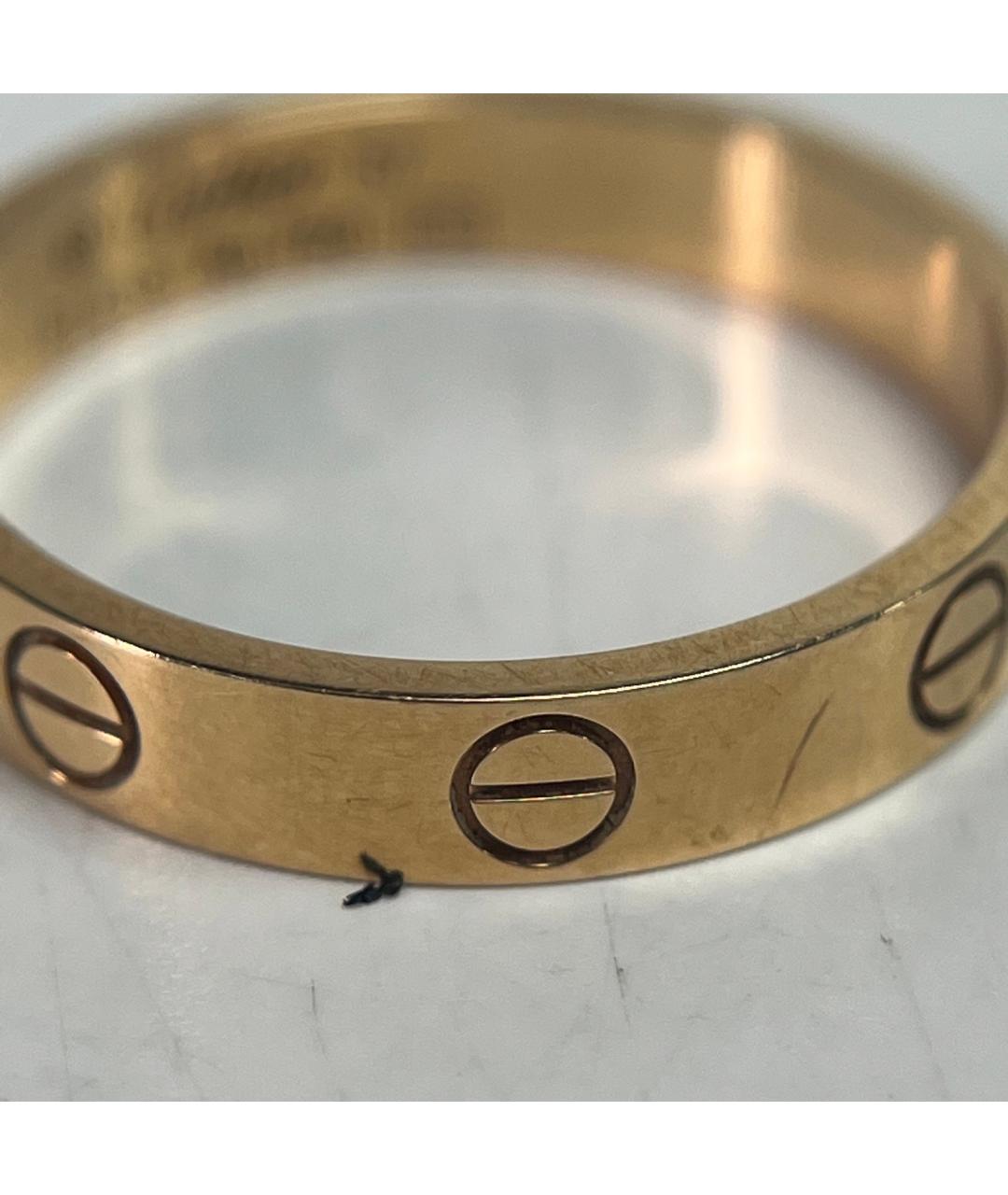 CARTIER Золотое кольцо из розового золота, фото 9