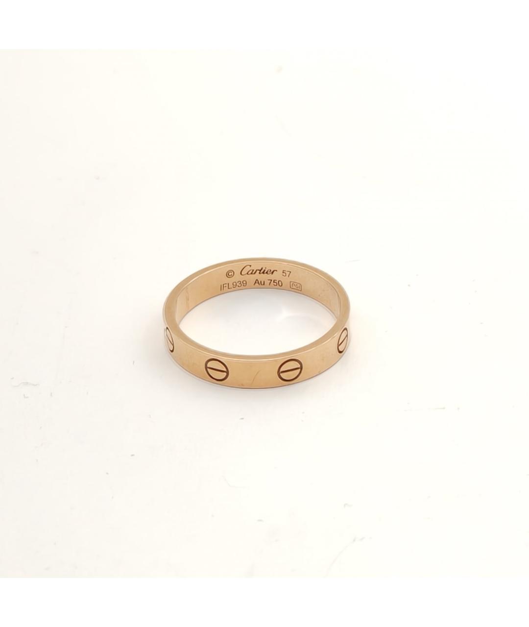 CARTIER Золотое кольцо из розового золота, фото 3