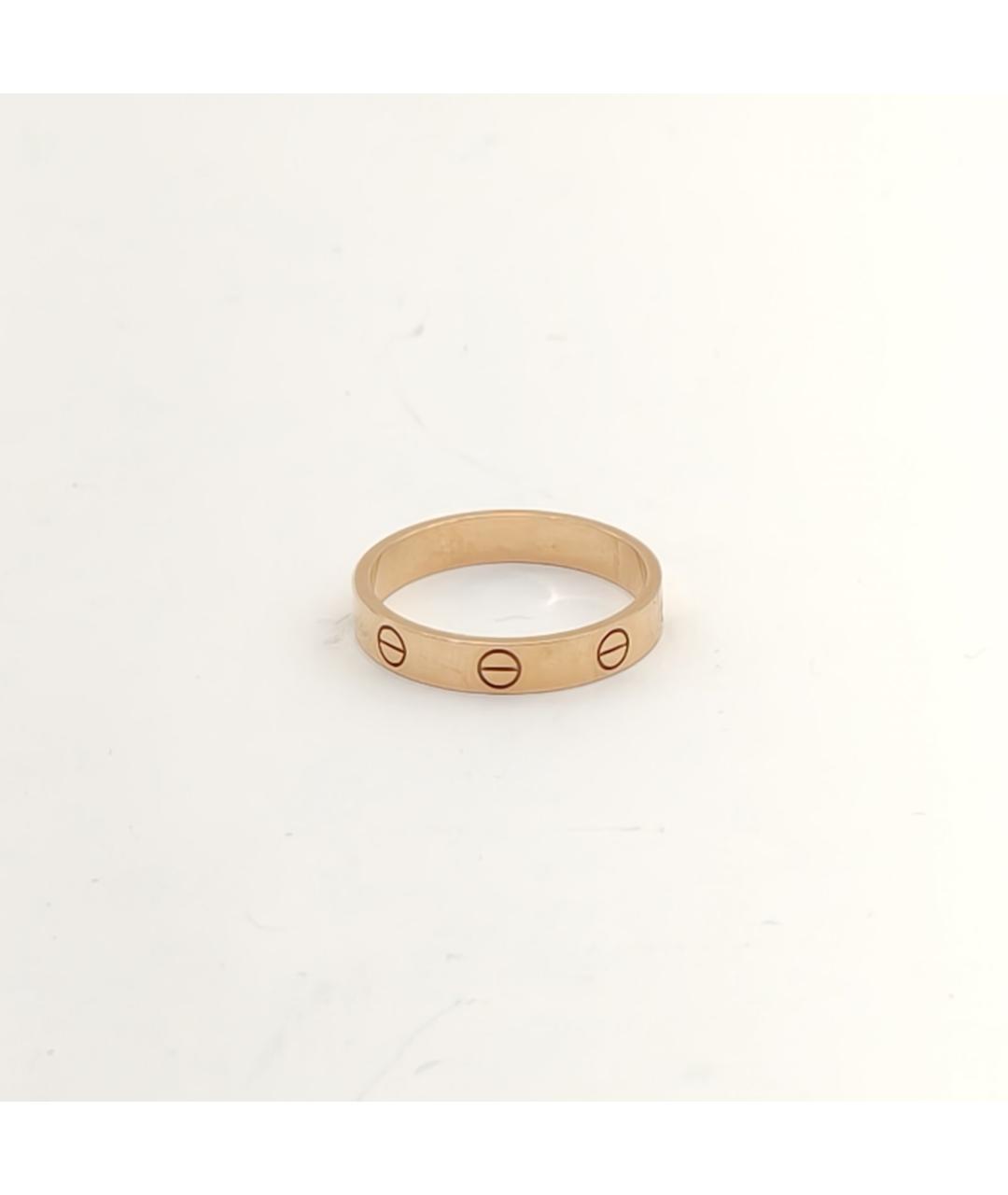CARTIER Золотое кольцо из розового золота, фото 4
